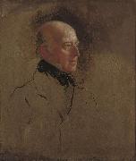 George Hayter, Admiral Sir Edward Codrington G.C.B., K.S.L., K.S.G. MP for Devonport, study for House of Commons picture 1836
